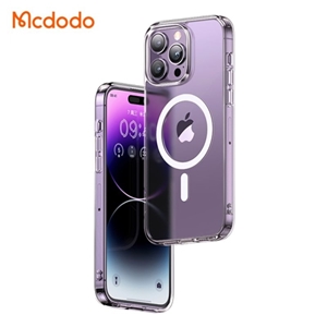 قاب محافظ نیمه شفاف مگ سیف مک دودو مدل Mcdodo Crystal PC-3093 برای Apple iPhone 14 Pro Max