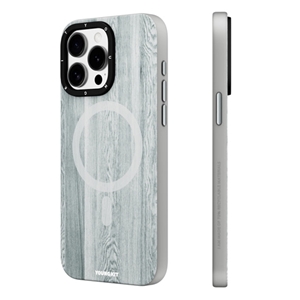 قاب YOUNGKIT یانگکیت White Wooden Texture Magsafe Series مناسب برای Apple iPhone 15 Pro