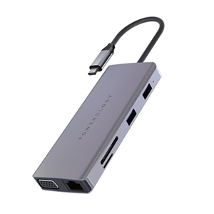 هاب 11 پورت USB-C پاورلوژی POWEROLOGY مدل P11CHBGY