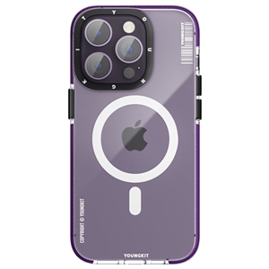 قاب YOUNGKIT یانگکیت Purple Basic LingLong MagSafe Series Apple iphone مناسب برای Apple iPhone 14 Pro