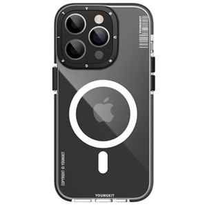 قاب YOUNGKIT یانگکیت Black Basic LingLong MagSafe Series Apple iphone مناسب برای Apple iPhone 13 Pro Max