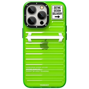 قاب YOUNGKIT یانگکیت Green Suitcase Design Firefly Trending Series مناسب برای Apple iPhone 14