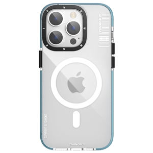 قاب YOUNGKIT یانگکیت Blue Basic LingLong MagSafe Series Apple iphone مناسب برای Apple iPhone 14 Pro
