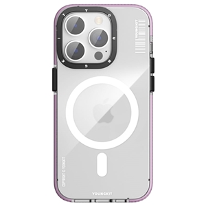 قاب YOUNGKIT یانگکیت Pink Basic LingLong MagSafe Series Apple iphone مناسب برای Apple iPhone 14 pro