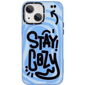 قاب YOUNGKIT یانگکیت Blue Happy Mood Series مناسب برای Apple iPhone 13