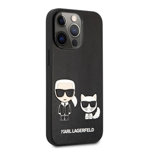 قاب اورجینال Karl Lagerfeld کارل لاگرفلد با گربه اش مناسب برای  Apple iPhone 12 Pro Max