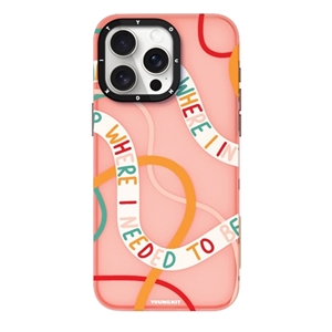 قاب YOUNGKIT یانگکیت Pink Blushing Ginger Series Apple iphone مناسب برای Apple iPhone 14 Pro Max