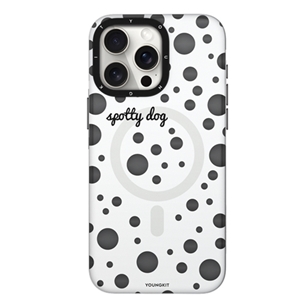 قاب YOUNGKIT یانگکیت White Polka Dots Magsafe Series مناسب برای Apple iPhone 13 Pro Max