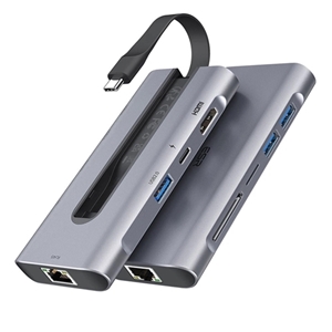 هاب USB-C مک بوک | ESR 8-in-1 Portable USB-C Hub