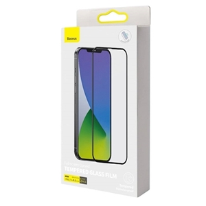 پک 2تایی محافظ صفحه شیشه ای تمام صفحه و ضد اشعه بیسوس iPhone 12 Baseus SGAPIPH61P-KB01