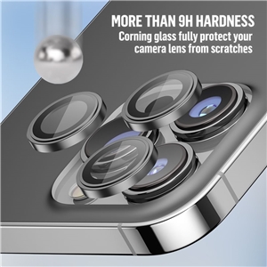 رینگ محافظ لنز آیفون 14 پلاس Apple iphone 14 plus BLUEO Metal Frame Lens Protector Glass