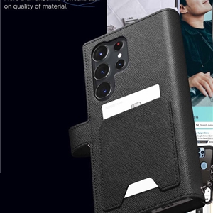 کیف اسپیگن مناسب برای گوشی سامسونگ گلکسی S22 Ultra مدل SPIGEN Wallet S Plus