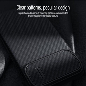 کاور نیلکین مدل Synthetic fiber S Case مناسب برای گوشی موبایل اپل iPhone 14 Pro