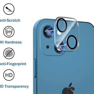 محافظ لنز دوربین بوف مدل 3D Clear-G مناسب برای گوشی موبایل اپل Iphone 13
