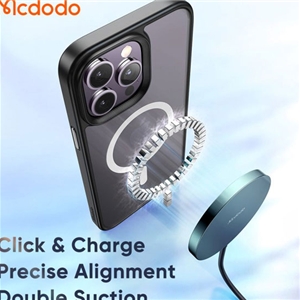 قاب محافظ نیمه شفاف مگ سیف مک دودو Mcdodo Iphone 14 Pro Max Protective Case With Magnetic Structure PC-310
