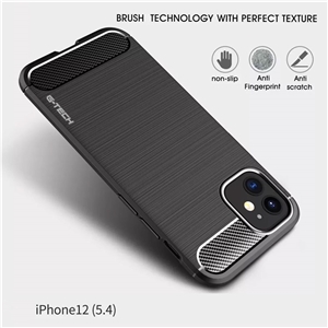 کاور جیتک مدل Rugged Carbon مناسب iphone 12 mini