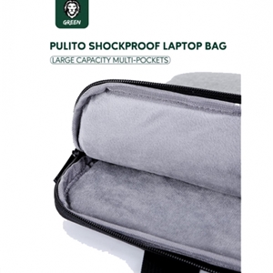 کیف لپ تاپ GREEN مدل PULITO مناسب برای لپ تاپ 15 تا 16 اینچ