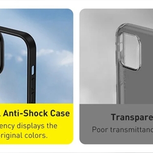 قاب محافظ بیسوس آیفون Apple iPhone 13 Baseus Air Armor Crystal Phone Case  ARJT000001