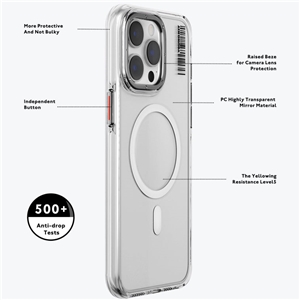 قاب YOUNGKIT یانگکیت Colorless Crystal Shield MagSafe Series مناسب برای Apple iPhone 15