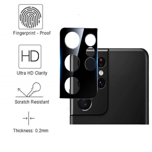 محافظ لنز دوربین بوف مدل 3D مناسب برای گوشی موبایل سامسونگ Galaxy S21 Ultra