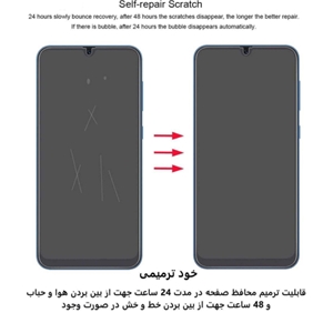 محافظ صفحه نمایش بوف مدل Hydrogel-Matte مناسب برای گوشی موبایل سامسونگ Galaxy S22 Ultra