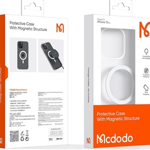 قاب محافظ نیمه شفاف مگ سیف مک دودو Mcdodo Iphone 13 Pro Max Protective Case With Magnetic Structure PC-1790