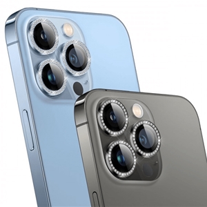 محافظ لنز دوربین گرین مدل Diamond مناسب برای گوشی موبایل اپل iPhone 13 Pro