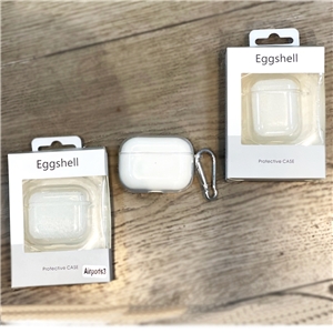 کاورضد ضربه ایرپاد اگشل Eggshell مدل شفاف مناسب برای Air Pods Pro