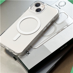 قاب شفاف مگسیف Magsafe گرین Green مدل آنتی شاک Anti Shock مناسب برای Apple iPhone 14 Plus