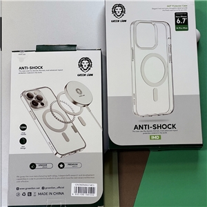 قاب شفاف مگسیف Magsafe گرین Green مدل آنتی شاک Anti Shock مناسب برای Apple iPhone 14 Pro