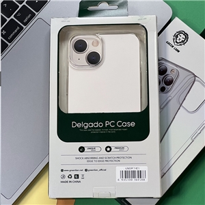 قاب شفاف گرین Green مدل Delgado PC Case مناسب برای Apple iPhone 14 Pro