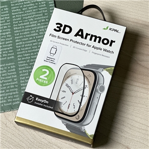 محافظ صفحه نمایش اپل واچ جی سی پال JCPAL مدل 3D Armor مناسب برای Apple Watch Size 44