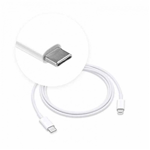 کابل شارژ USB-C To Lightning اورجینال اپل با گارانتی شرکتی طول 1 متر