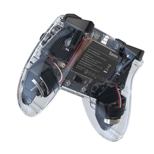 دسته بازی بلوتوثی بیسوس Baseus SW Motion Sensing Vibrating Gamepad Transparent GMSWA-01