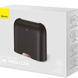 سطل زباله هوشمند بیسوس Baseus Smart Cleaner Trash Can CRLJT01-01 مناسب اتومبیل همراه 120 کیسه زباله