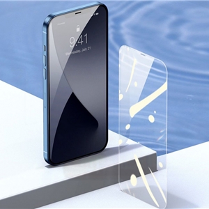 پک دوتایی محافظ صفحه شیشه ای تمام صفحه بیسوس Baseus SGAPIPH61P-FM02 Apple iPhone 12 Pro Glass
