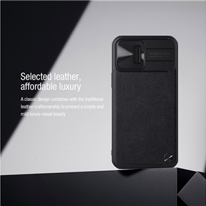 کاور نیلکین مدل CamShield Leather مناسب برای گوشی موبایل اپل IPhone 13 Pro Max
