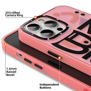 قاب YOUNGKIT یانگکیت Pink Happy Mood Series مناسب برای Apple iPhone 13 Pro Max