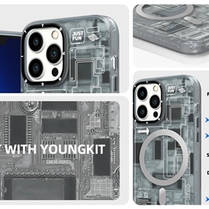 قاب برند یانگ کیت مدل مگ سیف مناسب برای آیفون 14 پلاس Youngkit Technology Series Magsafe iPhone 14 Plus