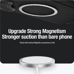 کاور نیلکین مدل Textured Prop Magnetic مناسب برای گوشی موبایل سامسونگ Galaxy S24 Ultra