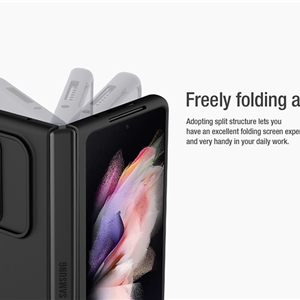 قاب سیلیکونی نیلکین سامسونگ NILLKIN Samsung Galaxy Z Fold 3/W22 5G CamShield Silky Silicone Case