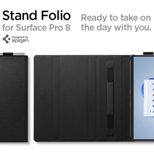 کیف میکروسافت سرفیس اسپیگن Spigen Stand Folio Designed for Microsoft Surface Pro 8 / 9