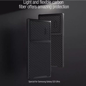 کاور نیلکین مدل Synthetic fiber S مناسب برای گوشی موبایل سامسونگ Galaxy S23 Ultra