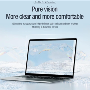 محافظ صفحه نمایش نیلکین مدل Pure AR Film مناسب برای مک بوک 16 اینچ