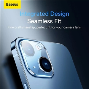 محافظ لنز دوتایی دوربین آیفون 14 بیسوس Baseus 14 Lens Film Protector SGQK000702