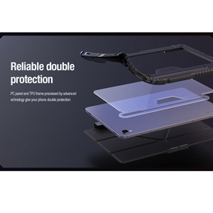 کیف کلاسوری نیلکین مدل Camshield Bumper مناسب برای تبلت سامسونگ Galaxy Tab S9 (Flip Folding)