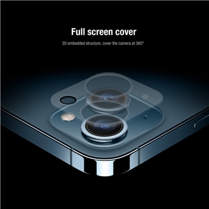 محافظ صفحه و گلس لنز دوربین نیلکین آیفون 12 Nillkin Amazing 2-in-1 HD full screen protector for Apple iPhone 12