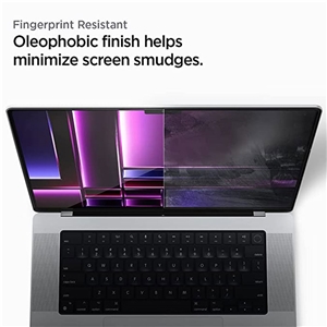 محافظ صفحه نمایش اسپیگن MacBook Pro 16″ Screen Protector GLAS.tR SLIM (2021/2023)
