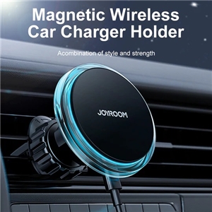 هولدر و شارژر وایرلس جویروم JOYROOM 15W Magnetic Wireless Car Charger Holder JR-ZS291