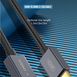 کابل 2.1 HDMI برند ایکس او XO  مدل GB001 طول 3 متر کیفیت 8K